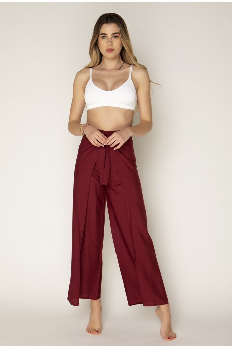 Παντελόνα Thailand burgundy