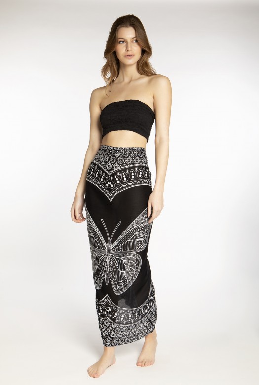 Pareo Butterfly black
