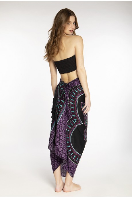 Pareo Butterfly purple 2