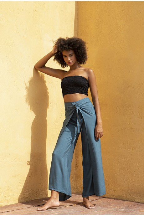 Pantalon Thailand vintage blue 2
