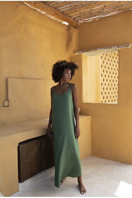 Myrtali maxi dress spinach... 2