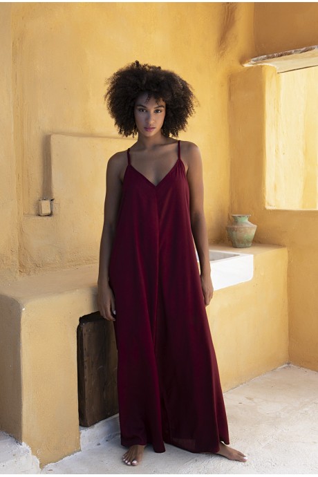 Eibi jumpsuit burgundy