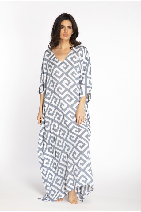 Kaftan Long Penelope grey