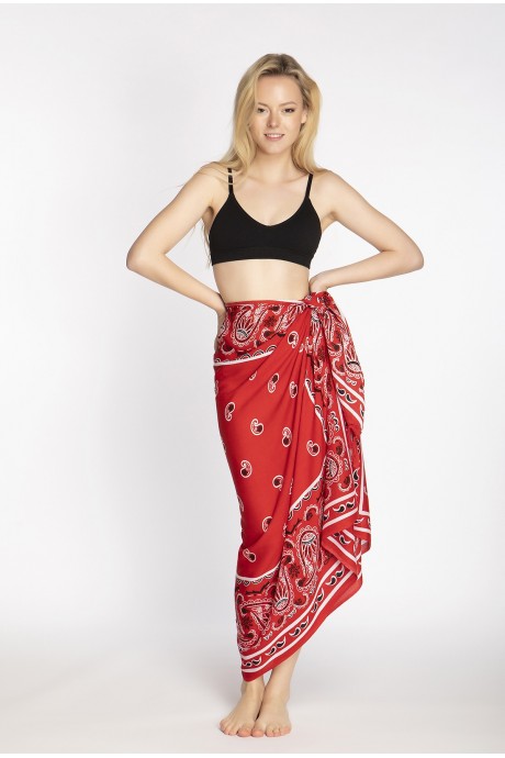 Pareo Bandana red
