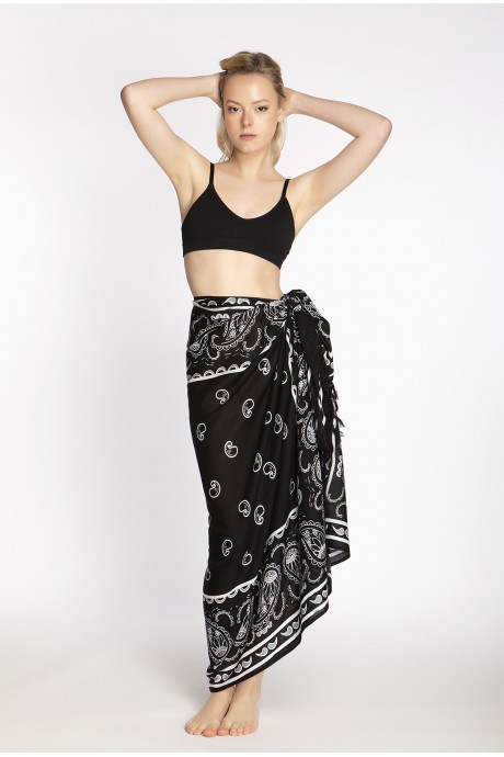 Pareo Bandana black