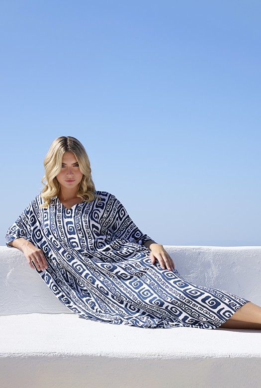 Kaftan Long Filomila navy