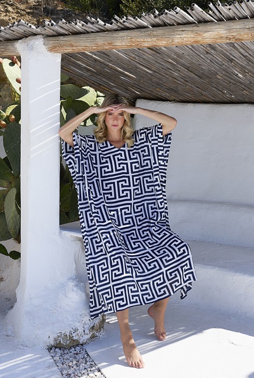 Kaftan Long Eurydice navy