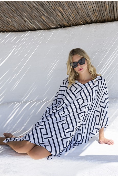 Kaftan Short Ηλέκτρα navy 2