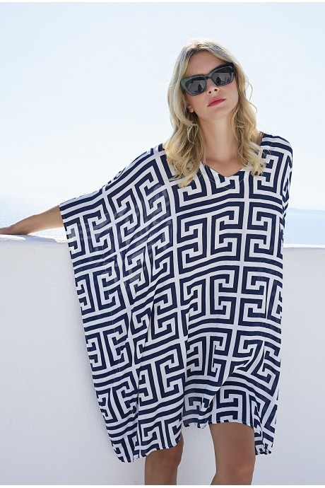 Kaftan Short Eurydice navy