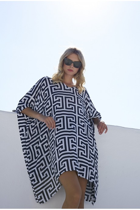 Kaftan Short Eurydice navy 2