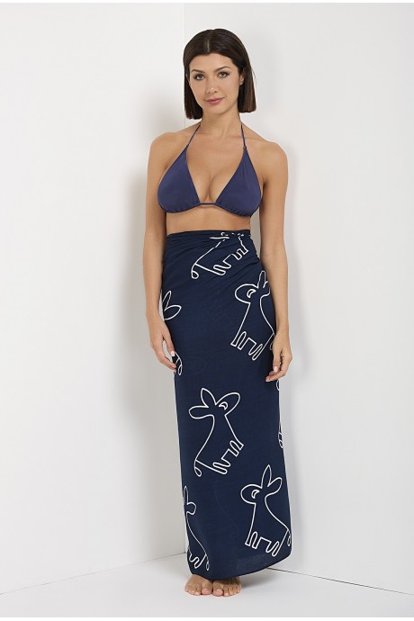 Pareo Donkeys navy