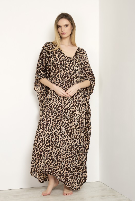 Kaftan long Animal