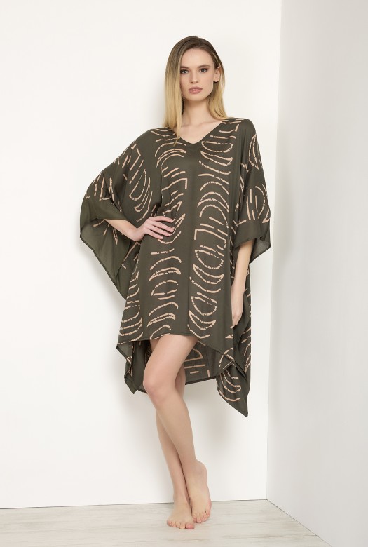 Kaftan short Gaia olive