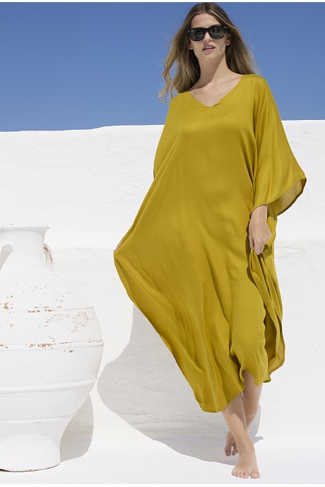 Καφτάνι Μακρύ Plain Color... 2