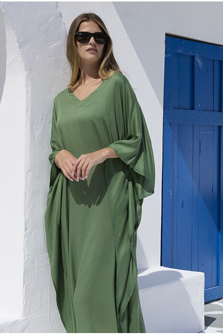 Καφτάνι Μακρύ Plain Color... 2