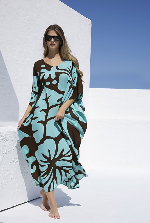 Καφτάνι Μακρύ Allegra tosca