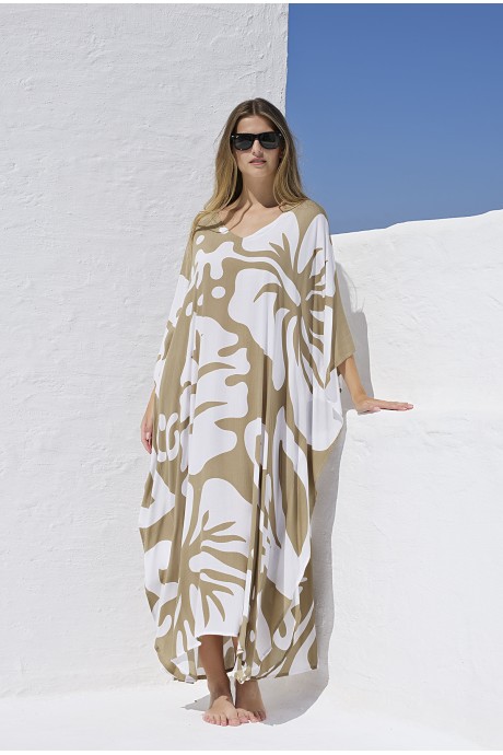 Καφτάνι Μακρύ Allegra beige