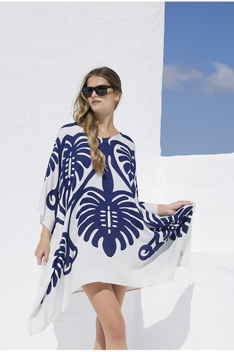 Kaftan Short Regina navy 2