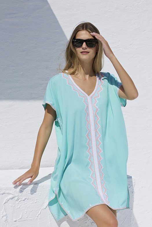 Kaftan Short Lupita caribbean tosca