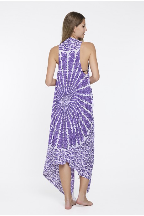 Kimono Merak lilac 2