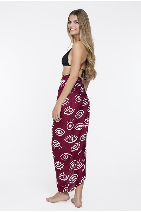 Παρεό Steffy burgundy