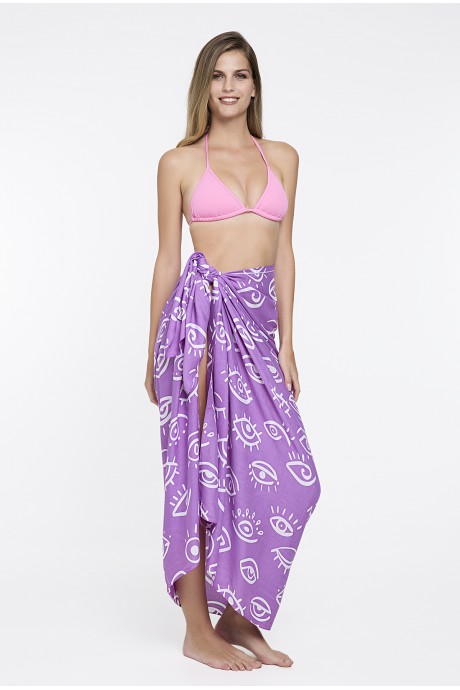 Παρεό Steffy lilac 2
