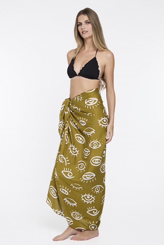 Παρεό Steffy olive