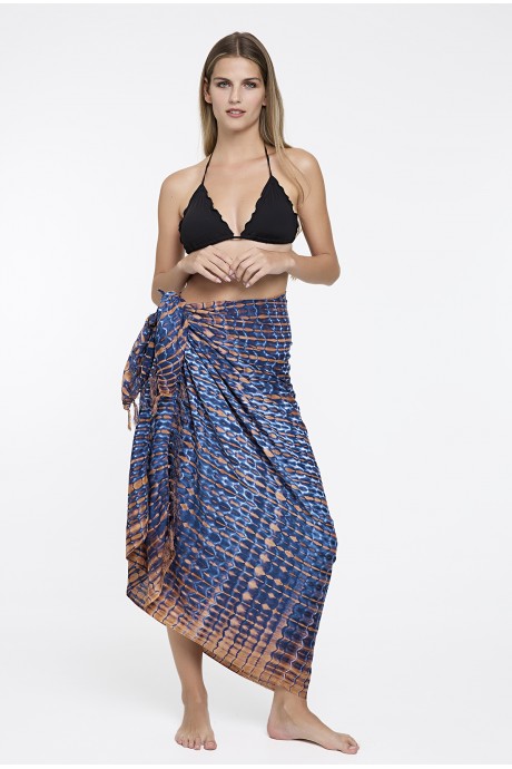 Παρεό Chloe blue