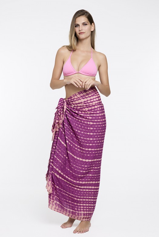 Παρεό Chloe purple