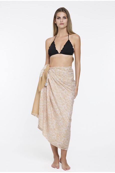 Παρεό Romina beige 2