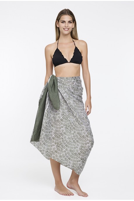 Pareo Romina olive