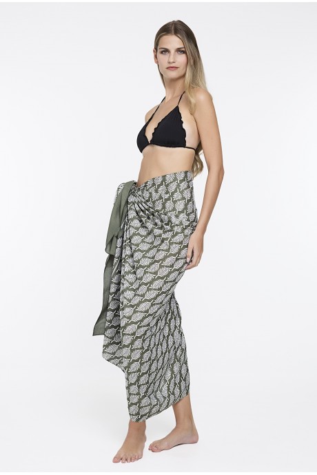Pareo Deva laurel green 2