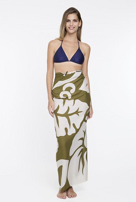 Παρεό Allegra olive