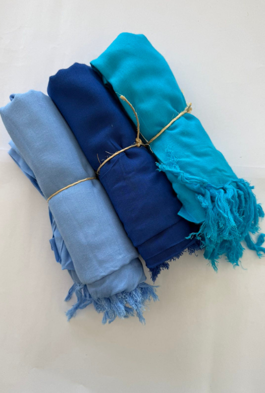 Combo sky blue-roayal-tourkoise
