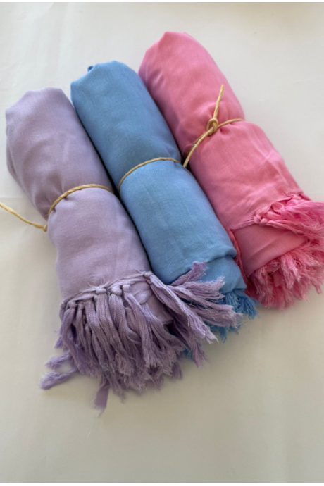 Combo Lilac sky blue pink