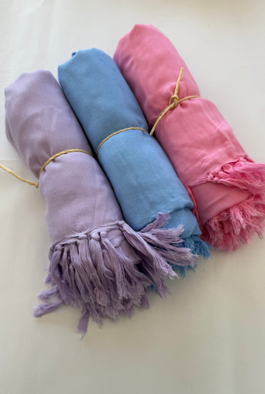 Combo Lilac sky blue pink